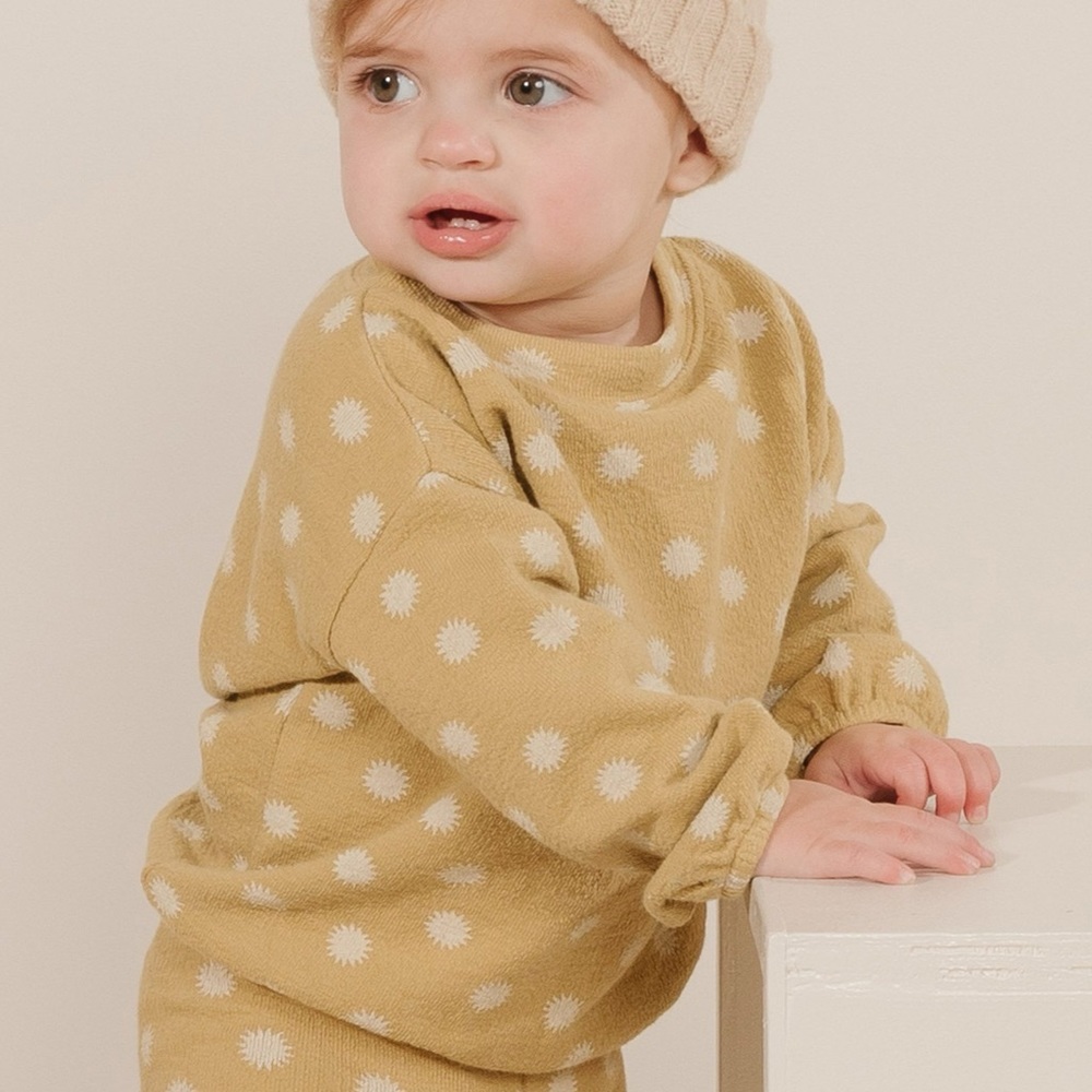 Rylee + Cru Tan Sunburst Kids Top